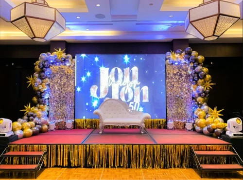 Led wall birthday in UK