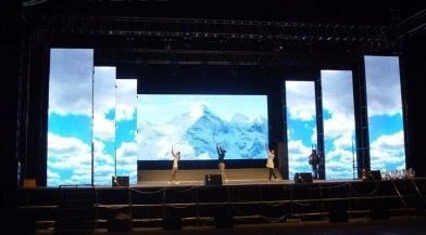 Led wall in UK corporate