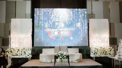 Led Wall wedding in UK